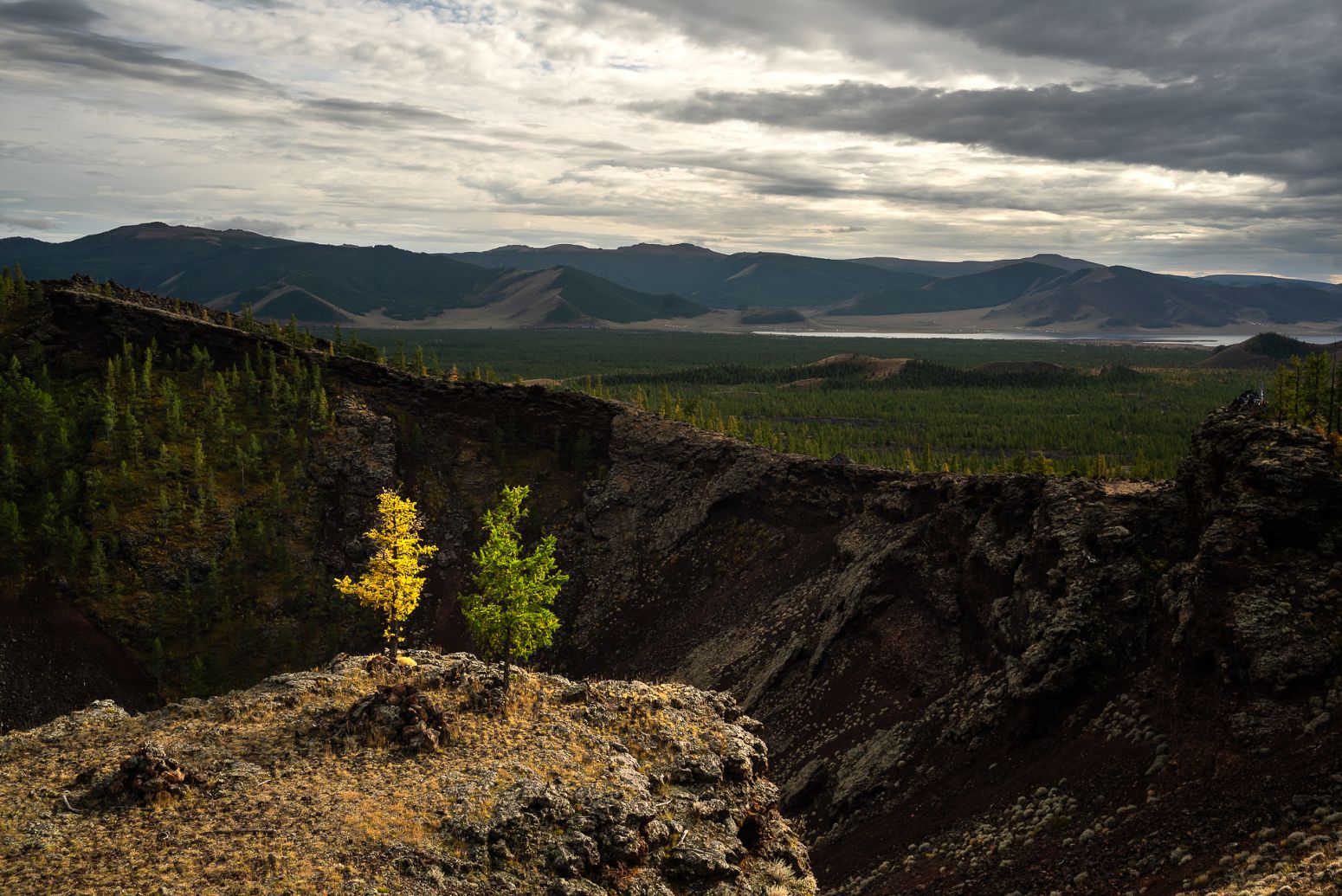 Khorgo Mountain and Terkhiyn Tsagaan, Mongolia