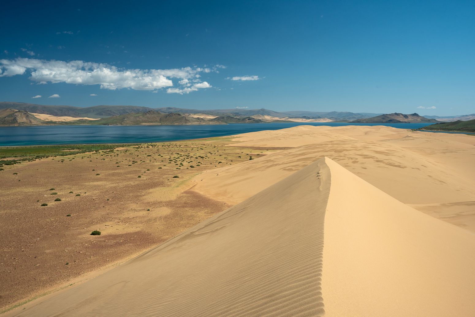 Ulaagchiin Khar Lake, Mongolia